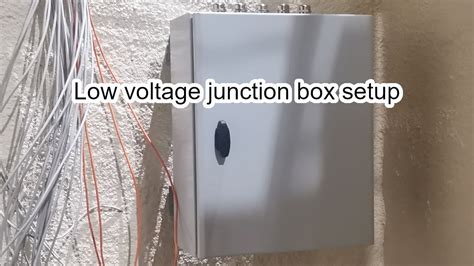 diy low voltage junction box|low voltage electrical outlet box.